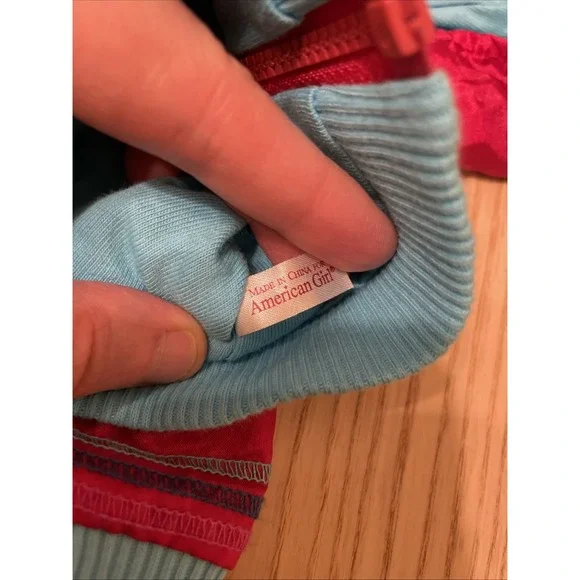 American Girl Outfits 5 Pieces Jacket Shorts Sandals Top Jeans - Picture 7 of 8